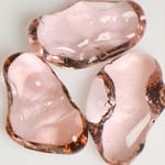 View Pink Cotton Candy Jelly Bean Glass